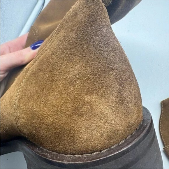 J. Crew Men’s Leather Brown Roper Boots Size 9 - Picture 7 of 16